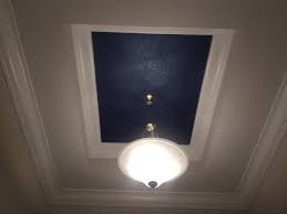 An Accent Color In A Coffer Ceiling