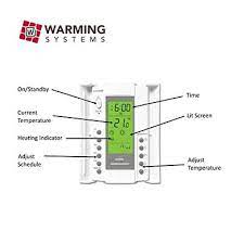 aube digital floor sensing thermostat