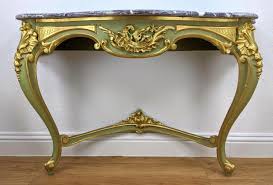 Marble Top Wall Mount Console Table