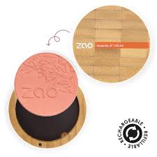 zao compact blush in 327 c pink
