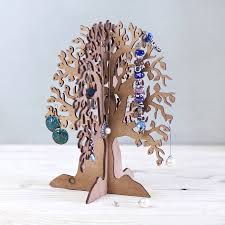 bonsai tree jewellery stand by natural