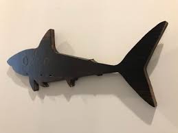 Great White Shark Silhouette Pallet