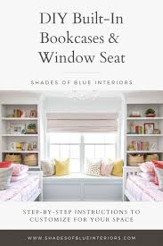 Built In Bookcases And Window Seat