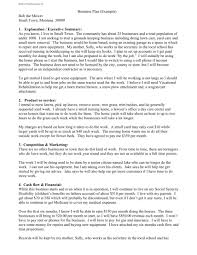 69 Business Plan Template Examples Page