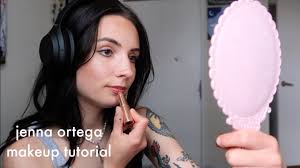 jenna ortega makeup tutorial you