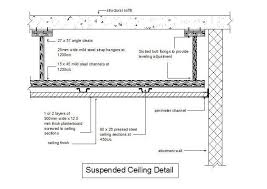 free cad detail of suspended ceiling