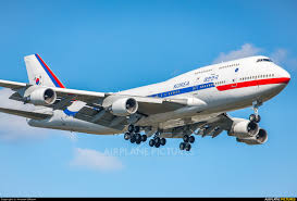 air force boeing 747 400 at helsinki