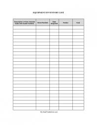 Office Inventorycklist Supply Form Template Sheet Furniture