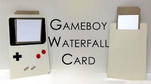 So you don't hear the same tunes all the way through like in so many other similar games. Tutorial Template Gameboy Waterfall Card Youtube