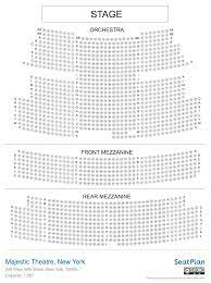 majestic theatre new york seating chart
