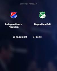 All predictions, data and statistics at one infographic. Independiente Medellin Vs Deportivo Cali Friday 26 February 2021 Predictions And Betting Tips 100 Free At Betzoid