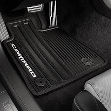 2016 camaro floor mats black