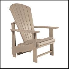 Adirondack Upright Resin Chair Beige