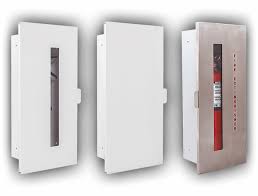 Find many great new & used options and get the best deals for firechief aluminium recessed fire extinguisher single cabinet at the best online prices at ebay! Sonoma Trimless Frameless Fire Extinguisher Cabinets Strike First Usa