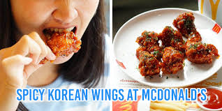 Mighty wings were a mcdonald's menu item from 2013 and ending in early 2014. Mcdonald S Thailand Korean Spicy Chicken Is Back Till 24 Sept 2019