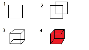 How To Make Coloured 3d Cube In Microsoft Paint Paint And On