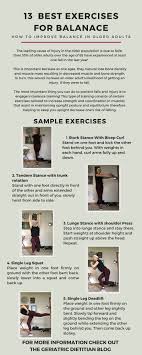 13 balance exercises for seniors the