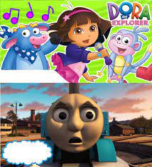 Thomas Hates Dora the Explorer by Jack1set2