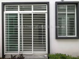 iron window grille system msia