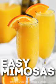 easy mimosa recipe spend with pennies