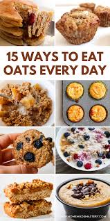 15 healthy breakfast oatmeal ideas