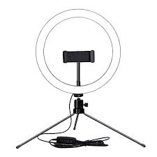 Tunewaytuneway Dimmable Led Selfie Ring Light 8 Inch Ring Lamp For Makeup Lighting Beauty Room Table Tripod Living Broadcast Usb Plug Dailymail