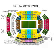 Ben Hill Griffin Stadium 2019 Seating Chart