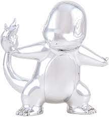 Amazon.com: Pokemon 25th Celebration 3-inch Silver Charmander Figure Fan  Must Have Toy - Officially Licensed 25th Anniversary Product from Jazwares  : Toys & Games