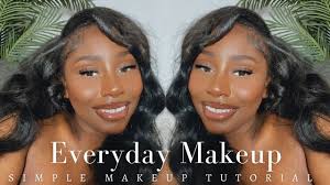 simple everyday makeup tutorial for woc