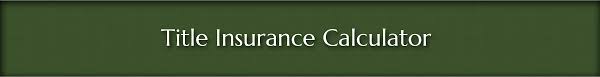 Insurance Rates Florida Title Insurance Rates