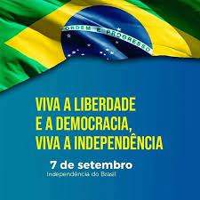 Estácio Paragominas - O Dia da Independência (também chamado Dia da Independência do Brasil, Sete de setembro, e Dia da Pátria) é um feriado nacional do Brasil celebrado no dia 7 de