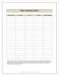 72 Prototypal Online Seating Chart Template