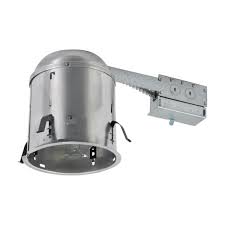 Halo H7 6 In Aluminum Recessed Lighting Housing For Remodel Ceiling Insulation Contact H7rict The Home Depot