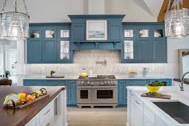 kitchen cabinet color of 2023 is blue