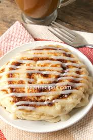 cinnamon roll pancakes recipe i heart