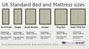 Uk Bed And Mattress Sizes Double Bed