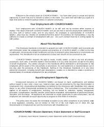 Documents similar to basic policy brief template example. Employee Handbook Template Free Word Templates