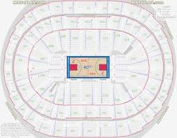 Genuine United Center Seating Chart Rows Seat Numbers