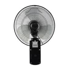 Indoor Black Mounted Wall Fan With