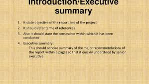 Doc          Report Executive Summary Template        Executive        Executive Summary Format Example   Parts Of Resume