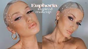 pearls euphoria inspired makeup
