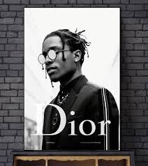 More from this artist similar designs. Welcome To My Store Please Note That The Frame Here Is Not Included In The Sale It S For Illustrative Purposes Only Rocky Poster Asap Rocky Dior Asap Rocky