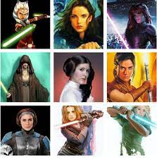 favorite female characters on Star Wars ...