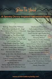 If you want a disney movie marathon that does both eras justice, then plan for two movie marathons! A Spooky Disney Inspired Halloween Playlist Accidental Disney Family