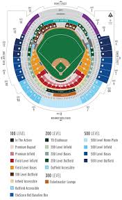 toronto blue jays seating map