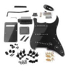electric guitar diy set st style with
