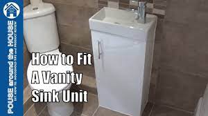 bathroom sink vanity unit
