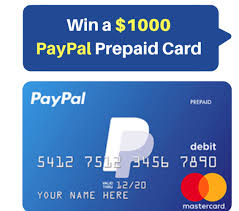 But if you're a frequent paypal user, then the paypal prepaid mastercard might be right for your spending needs. Win A 1000 Paypal Prepaid Cards Free