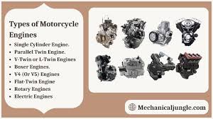 types of motorcycle engines various