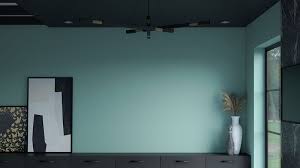 what color wall goes with black ceiling